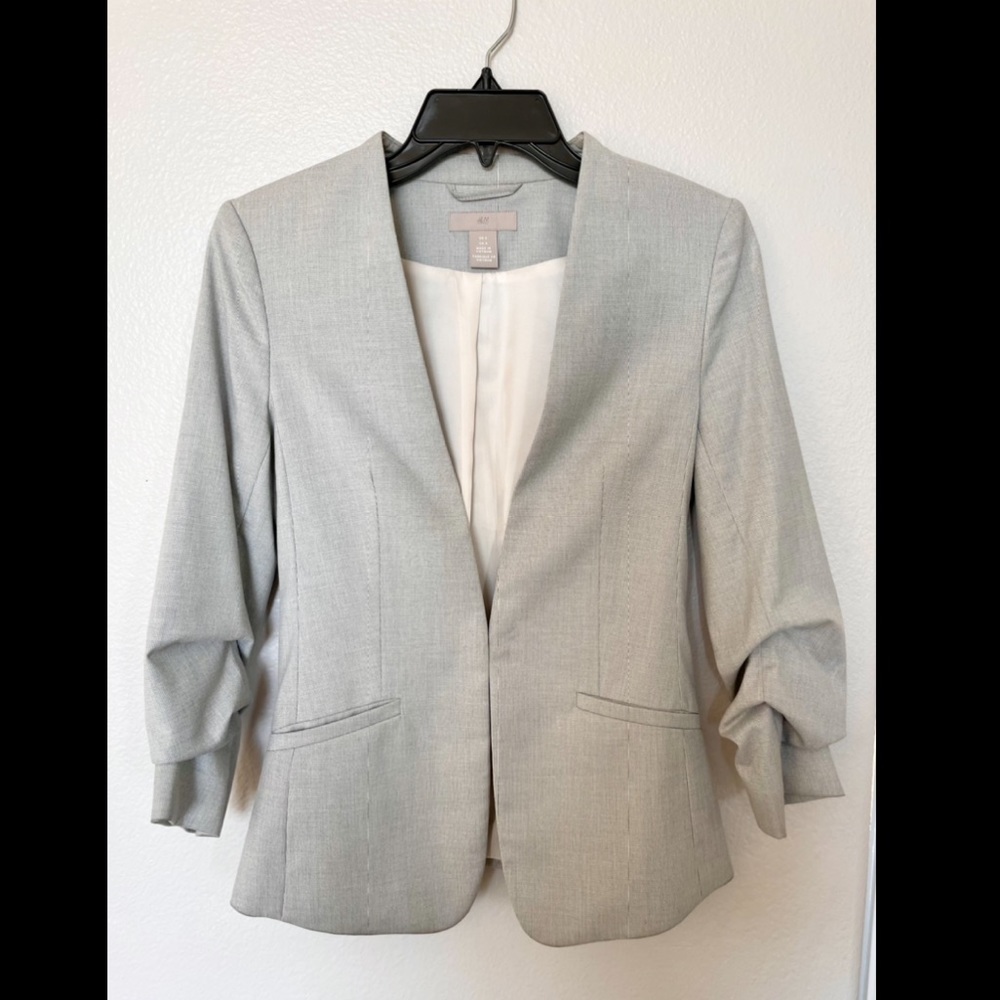 H&M Women’s Casual Gray Blazer
